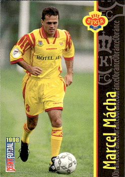 Marcel Macha Dukla Praha Panini Cesky Fotbal 1998 #35