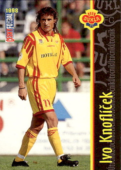 Ivo Knoflicek Dukla Praha Panini Cesky Fotbal 1998 #38