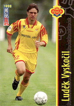 Ludek Vyskocil Dukla Praha Panini Cesky Fotbal 1998 #39