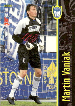 Martin Vaniak Drnovice Panini Cesky Fotbal 1998 #46