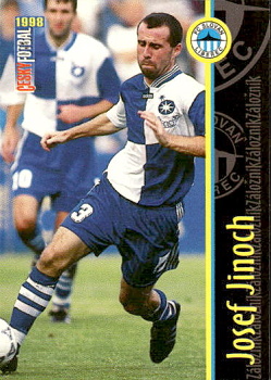 Josef Jinoch Slovan Liberec Panini Cesky Fotbal 1998 #54