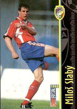 Milos Slaby Viktoria Plzen Panini Cesky Fotbal 1998 #56