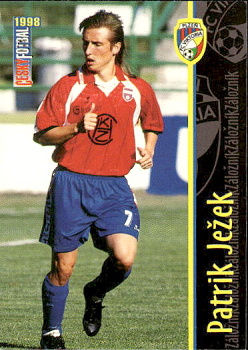 Patrik Jezek Viktoria Plzen Panini Cesky Fotbal 1998 #57