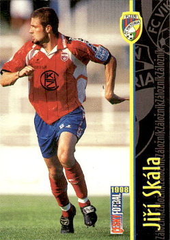 Jiri Skala Viktoria Plzen Panini Cesky Fotbal 1998 #58