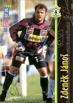 Zdenek Janos Jablonec Panini Cesky Fotbal 1998 #61