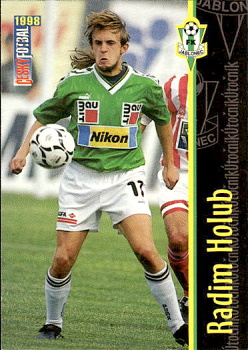 Radim Holub Jablonec Panini Cesky Fotbal 1998 #65