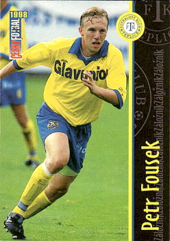 Petr Fousek Teplice Panini Cesky Fotbal 1998 #68