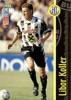 Libor Koller Ceske Budejovice Panini Cesky Fotbal 1998 #77