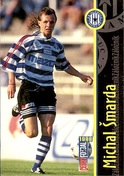 Michal Smarda Sigma Olomouc Panini Cesky Fotbal 1998 #85