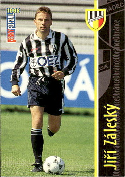 Jiri Zalesky Hradec Kralove Panini Cesky Fotbal 1998 #89
