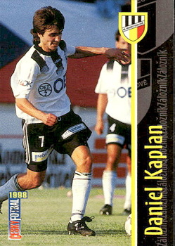 Daniel Kaplan Hradec Kralove Panini Cesky Fotbal 1998 #90