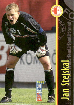 Jan Stejskal Slavia Praha Panini Cesky Fotbal 1998 #92