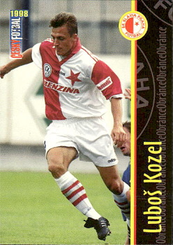 Lubos Kozel Slavia Praha Panini Cesky Fotbal 1998 #94