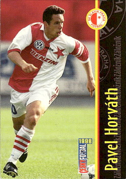 Pavel Horvath Slavia Praha Panini Cesky Fotbal 1998 #96