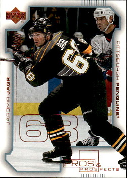 Jaromir Jagr Pittsburgh Penguins Upper Deck Pros & Prospects 2000/01 #68