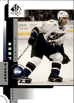 Jaromir Jagr Washington Capitals Upper Deck SP Authentic 2001/02 #90