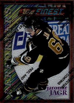 Jaromir Jagr Pittsburgh Penguins Topps Finest 1995/96 #70
