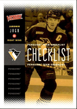 Jaromir Jagr Pittsburgh Penguins Upper Deck Victory 2000/01 #183