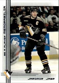 Jaromir Jagr Pittsburgh Penguins In the Game Be A Player Memorabilia 2000/01 #1