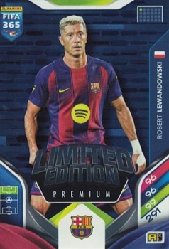 Robert Lewandowski FC Barcelona Panini FIFA 365 2026 Adrenalyn XL Limited Edition - Premium #LE-RL