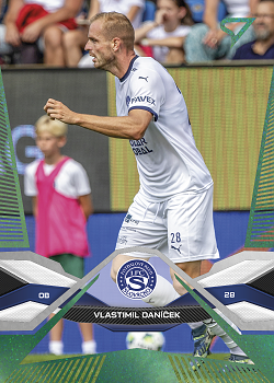 Vlastimil Danicek Slovacko SportZoo Chance Liga 2025/26 1. serie Green #146