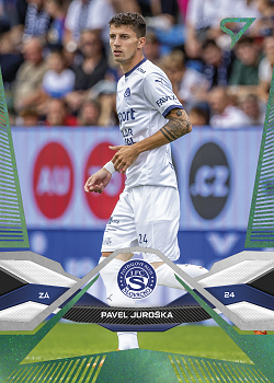 Pavel Juroska Slovacko SportZoo Chance Liga 2025/26 1. serie Green #153