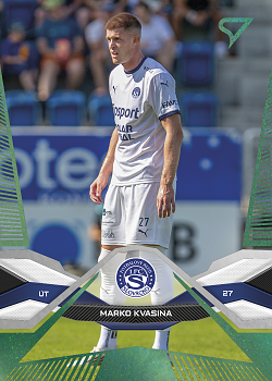 Marko Kvasina Slovacko SportZoo Chance Liga 2025/26 1. serie Green #156