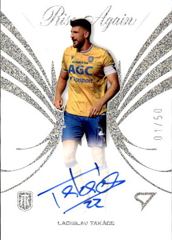 Ladislav Takacs Teplice SportZoo Chance Liga 2025/26 1. serie Rise Again Auto /50 #RAS-LT