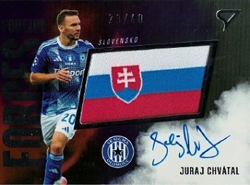 Juraj Chvatal Sigma Olomouc SportZoo Chance Liga 2025/26 1. serie Foreign Forces Auto /40 #FFS-JC