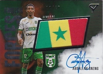 Abdallah Gning Karvina SportZoo Chance Liga 2025/26 1. serie Foreign Forces Auto /40 #FFS-GN