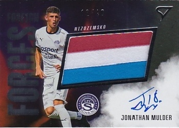 Jonathan Mulder Slovacko SportZoo Chance Liga 2025/26 1. serie Foreign Forces Auto /40 #FFS-JM