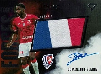 Dominique Simon Pardubice SportZoo Chance Liga 2025/26 1. serie Foreign Forces Auto /40 #FFS-DS