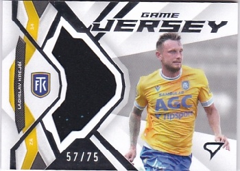 Ladislav Krejci Teplice SportZoo Chance Liga 2025/26 1. serie Game Jersey /75 #GJ-LK