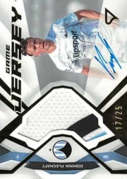 Dominik Plechaty Slovan Liberec SportZoo Chance Liga 2025/26 1. serie Game Jersey Auto /25 #GJS-PL