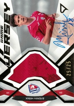 Stepan Misek Pardubice SportZoo Chance Liga 2025/26 1. serie Game Jersey Auto /25 #GJS-SM