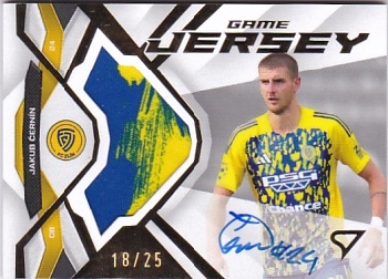 Jakub Cernin Zlin SportZoo Chance Liga 2025/26 1. serie Game Jersey Auto /25 #GJS-JC