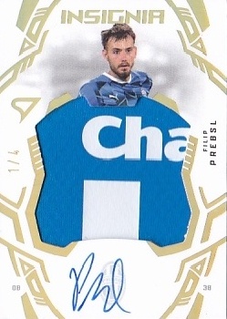 Filip Prebsl Mlada Boleslav SportZoo Chance Liga 2025/26 1. serie Insignia Gold /4 #IG-FP
