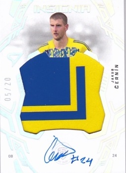 Jakub Cernin Zlin SportZoo Chance Liga 2025/26 1. serie Insignia /20 #IG-JC