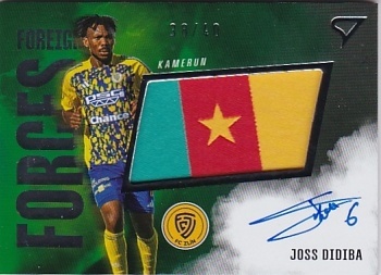 Joss Didiba Zlin SportZoo Chance Liga 2025/26 1. serie Foreign Forces Auto /40 #FFS-JD
