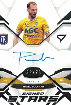 Matej Pulkrab Teplice SportZoo Chance Liga 2025/26 1. serie Signed Stars - Level 2 /75 #SL2-MP