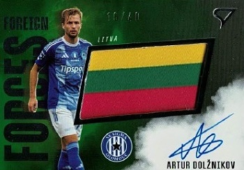 Artur Dolznikov Sigma Olomouc SportZoo Chance Liga 2025/26 1. serie Foreign Forces Auto /40 #FFS-AD