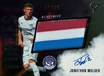 Jonathan Mulder Slovacko SportZoo Chance Liga 2025/26 1. serie Foreign Forces Auto /40 #FFS-JM