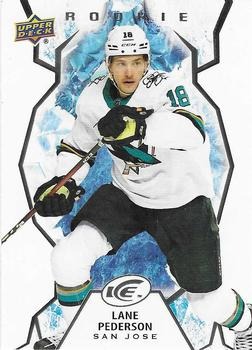 Lane Pederson San Jose Sharks Upper Deck Ice 2021/22 Rookie #109