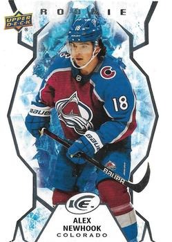 Alex Newhook Colorado Avalanche Upper Deck Ice 2021/22 Rookie #112