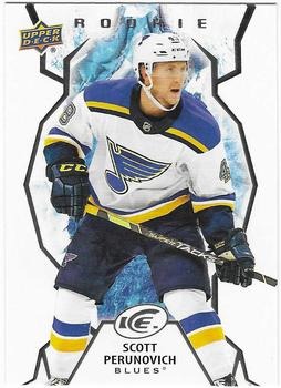 Scott Perunovich St. Louis Blues Upper Deck Ice 2021/22 Rookie #118