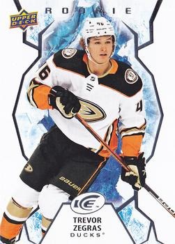 Trevor Zegras Anaheim Ducks Upper Deck Ice 2021/22 Rookie #123