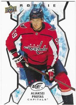 Aliaksei Protas Washington Capitals Upper Deck Ice 2021/22 Rookie #133