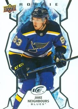 Jake Neighbours St. Louis Blues Upper Deck Ice 2021/22 Rookie #134