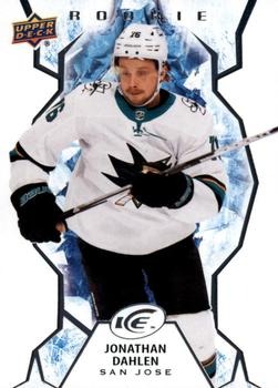 Jonathan Dahlen San Jose Sharks Upper Deck Ice 2021/22 Rookie #135