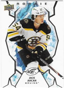 Jack Ahcan Boston Bruins Upper Deck Ice 2021/22 Rookie #136